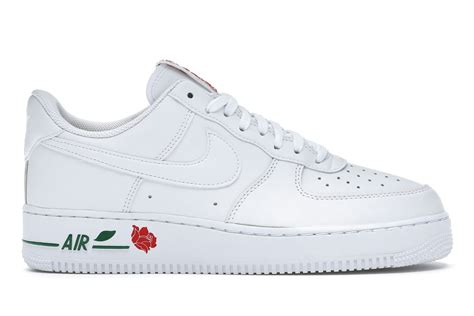 nike air force 1 rose white.